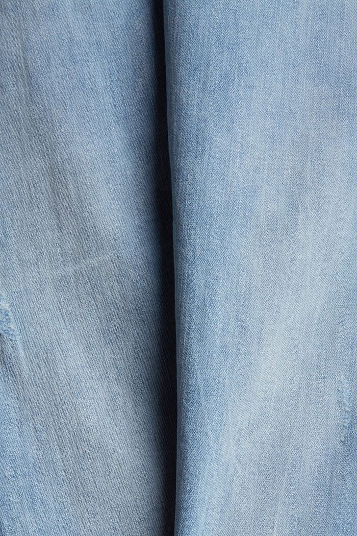 Stretch jeans made of organic cotton, BLUE LIGHT WASHED, detail image number 1