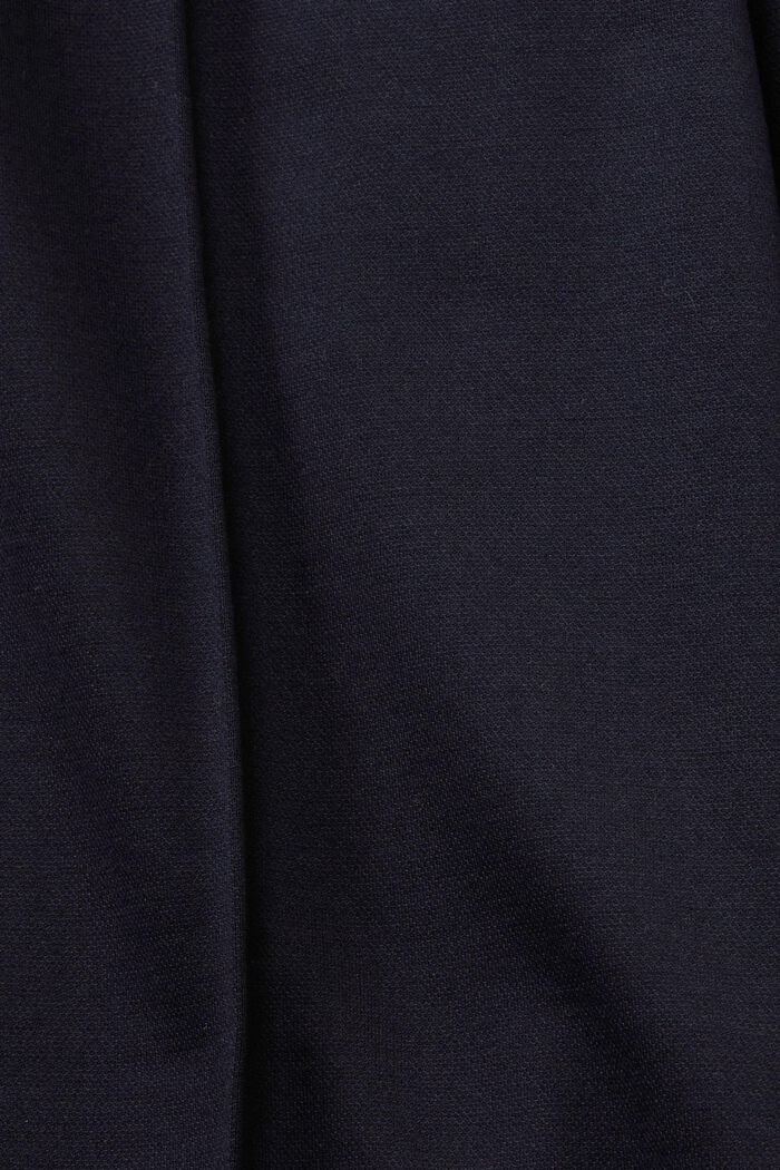 Wide-legged woven trousers, DARK BLUE, detail image number 6