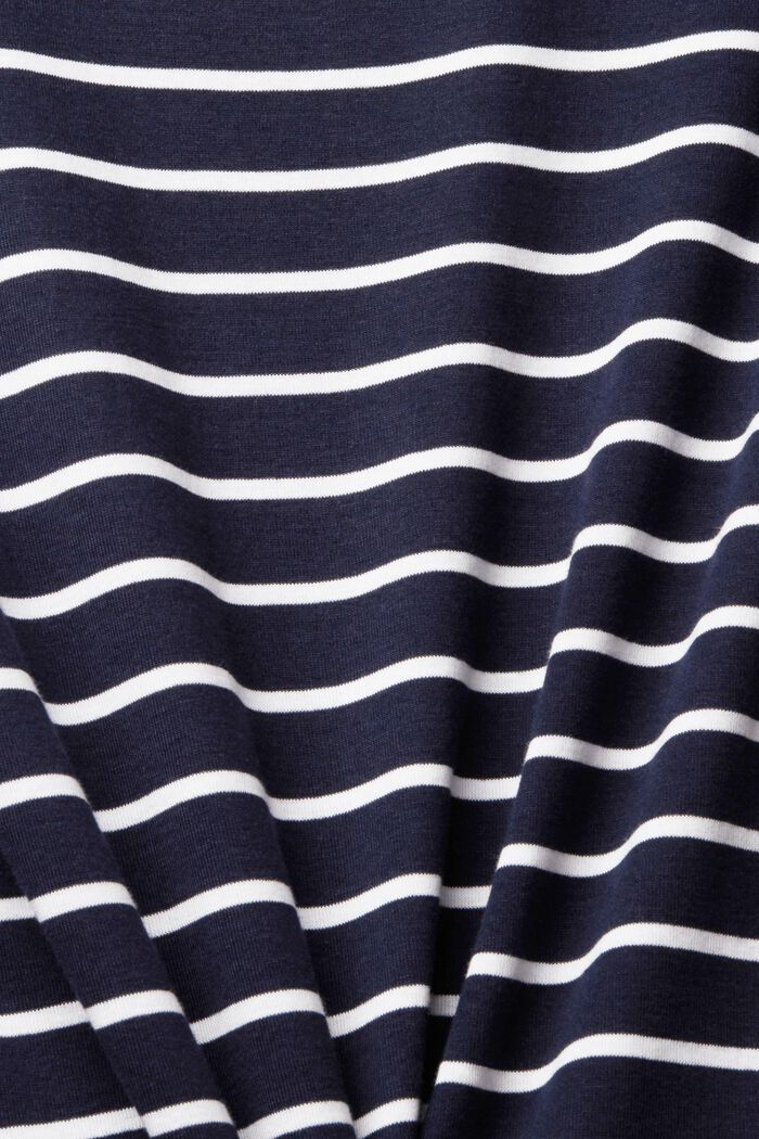 Striped long sleeve, NAVY, detail image number 5