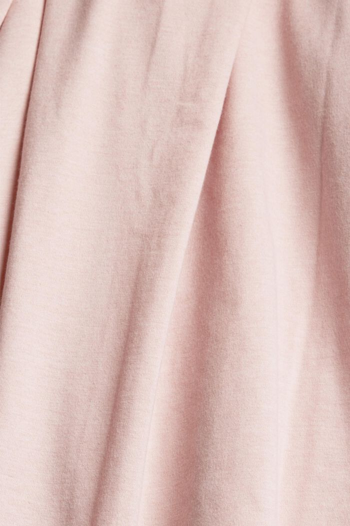Jersey pyjamas made with cotton, OLD PINK, detail image number 4