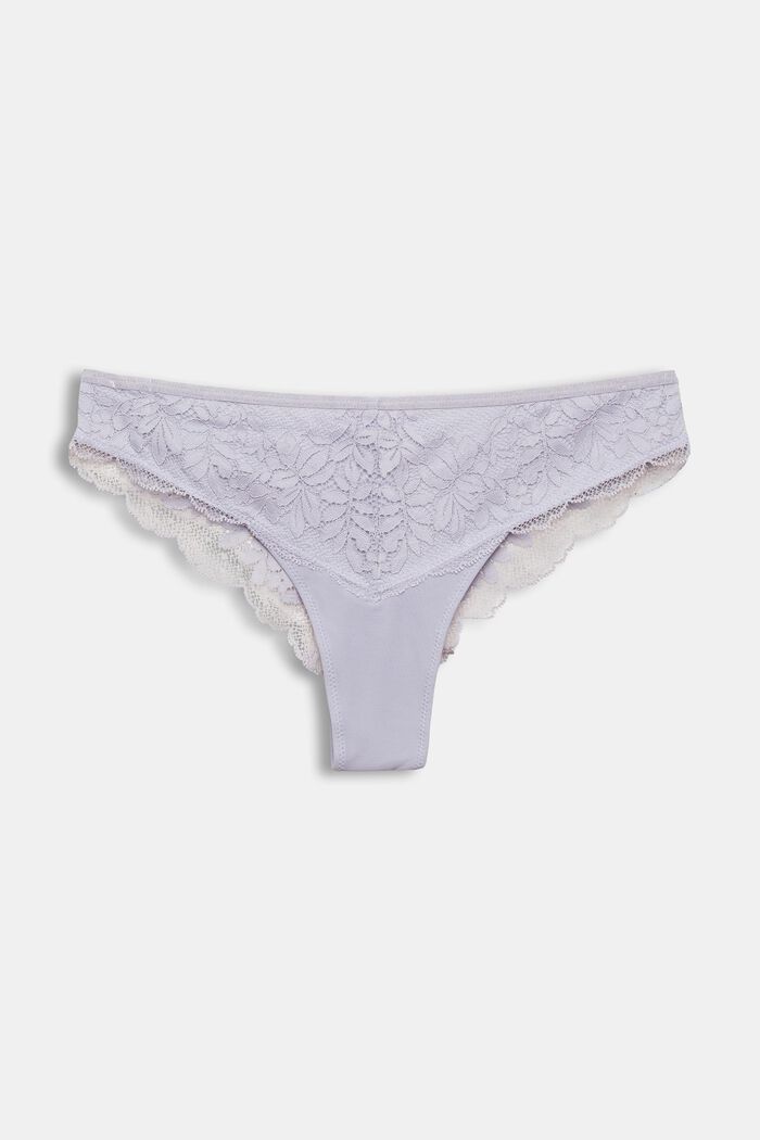 Briefs with lace, LAVENDER, detail image number 4
