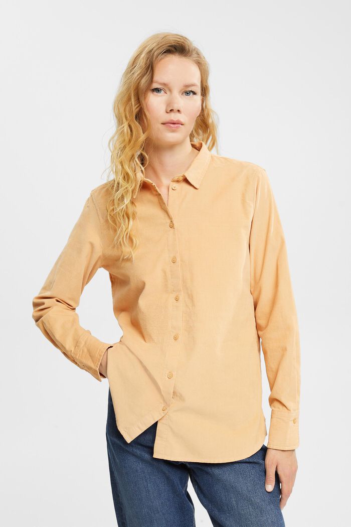 Needlecord shirt blouse