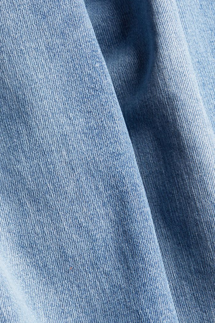 7/8 jeans in organic cotton in a fashion fit, BLUE MEDIUM WASHED, detail image number 4