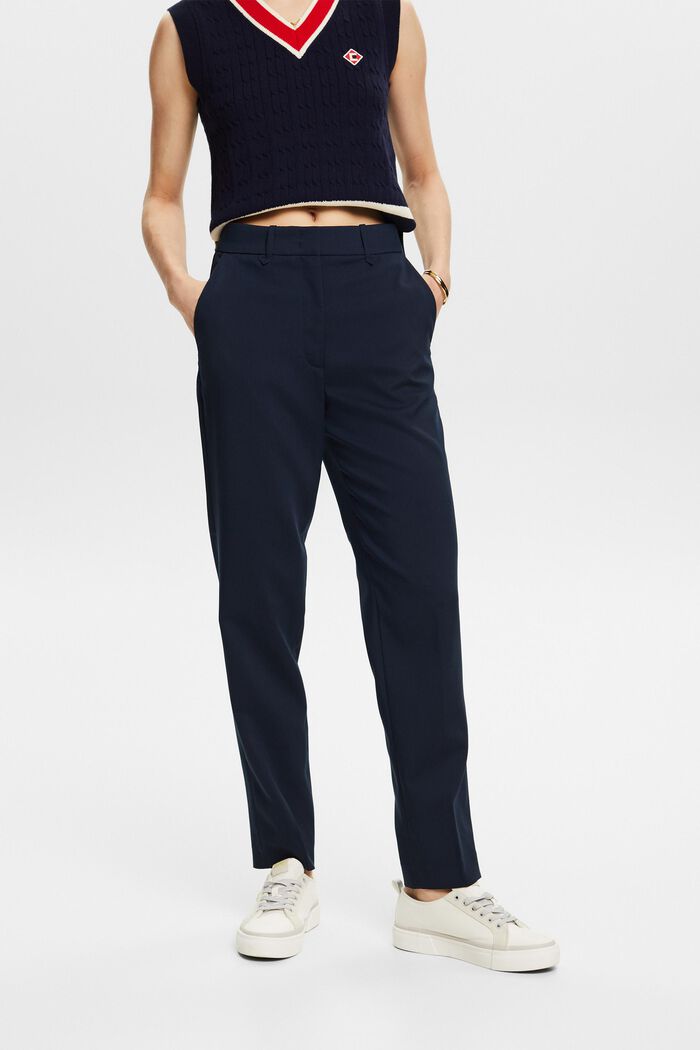Mid-Rise Chinos, NAVY, detail image number 0