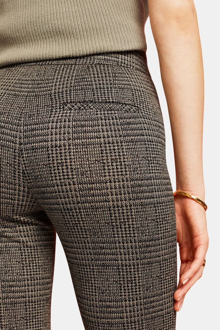 Patterned Slip-On Pants, MEDIUM GREY, detail image number 4