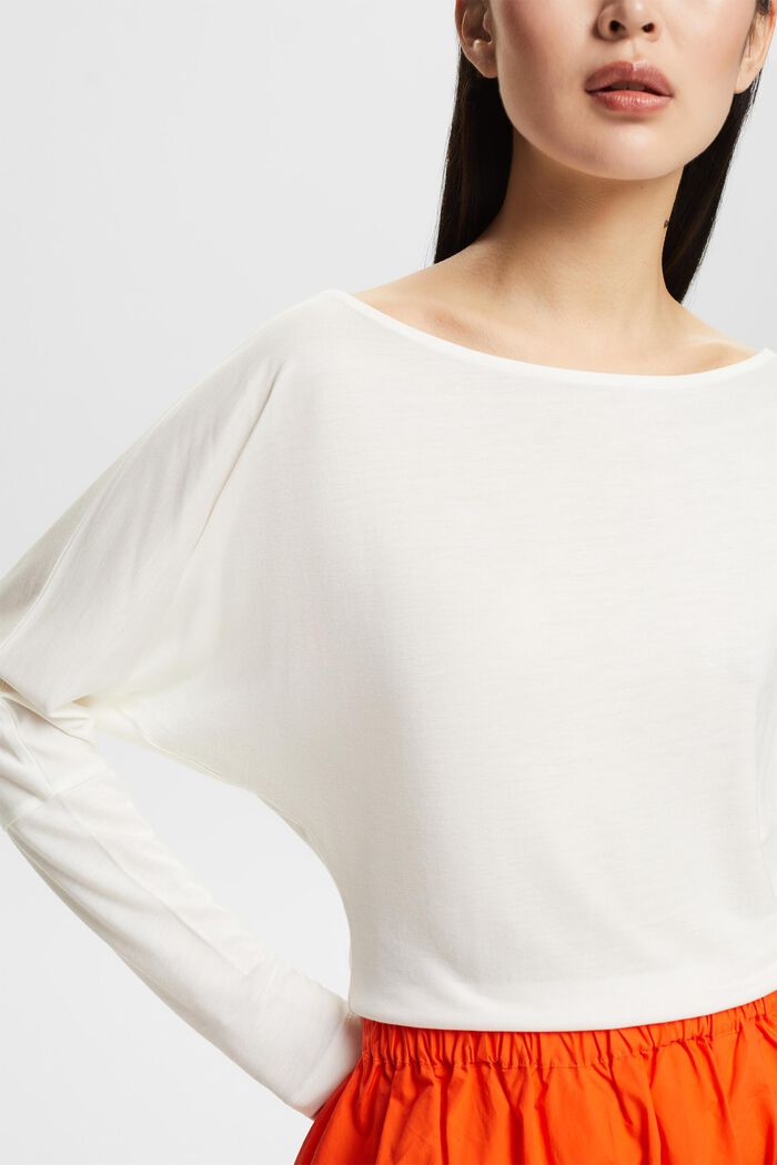 Batwing Long-Sleeve T-Shirt, ICE, detail image number 3