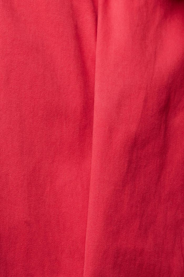 Cotton chinos, RED, detail image number 1