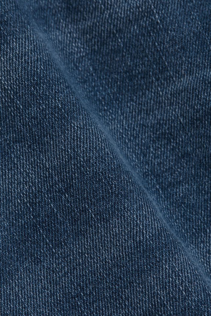 Organic cotton denim shorts, BLUE MEDIUM WASHED, detail image number 5