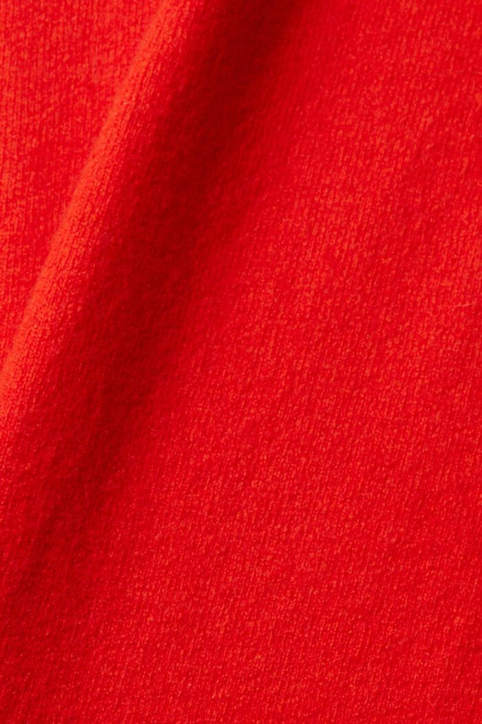 Wool blend slipover, RED, detail image number 1