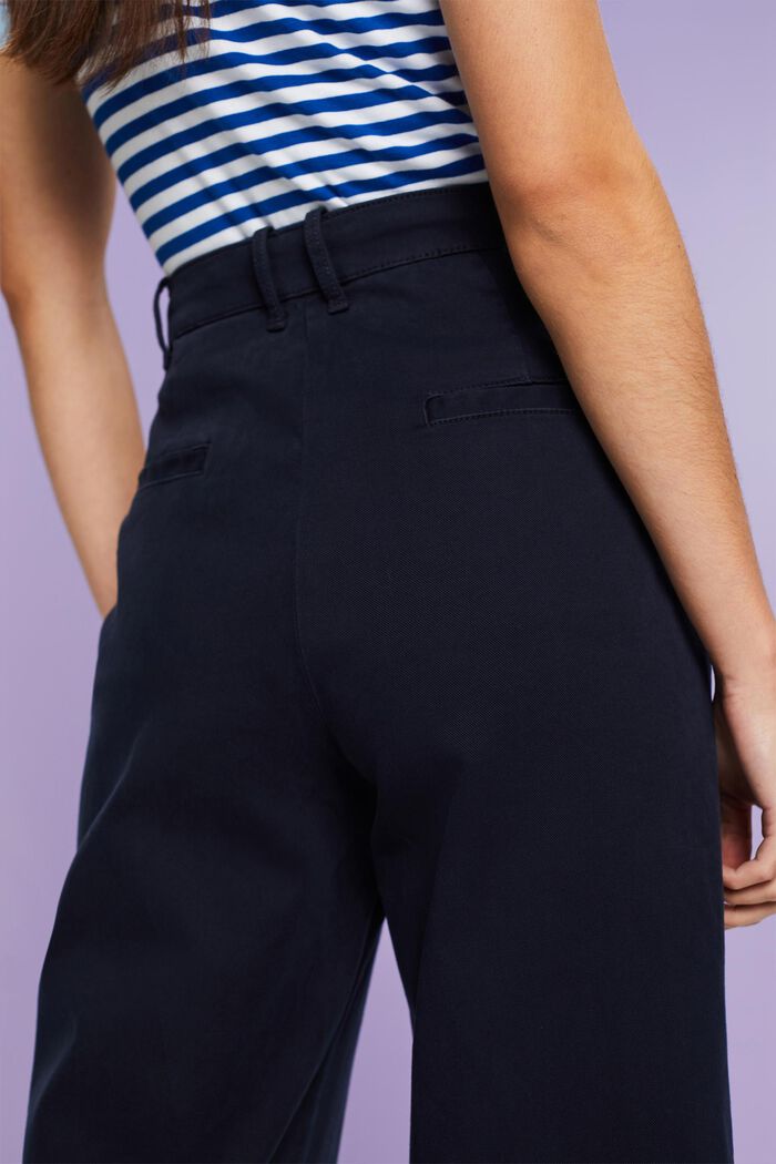 High-Rise Wide-Fit Chino, NAVY, detail image number 4