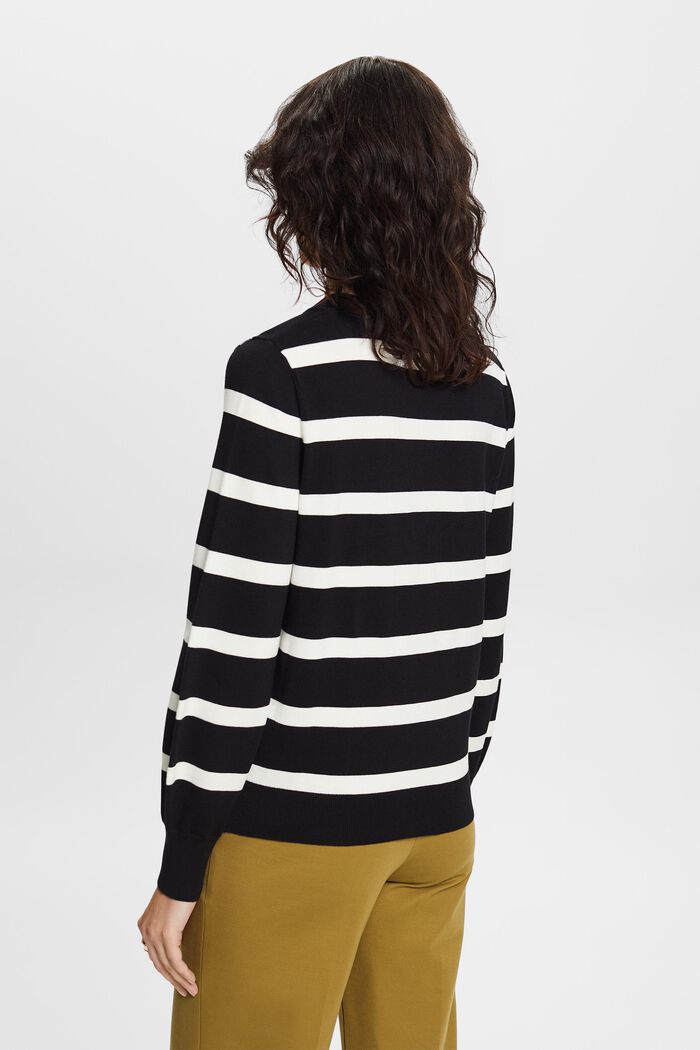 V-Neck Sweater, NEW BLACK, detail image number 4