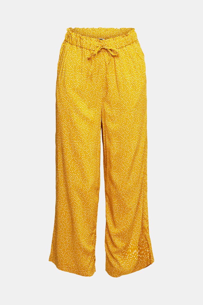 Pyjama bottoms with polka dot pattern, LENZING™ ECOVERO™