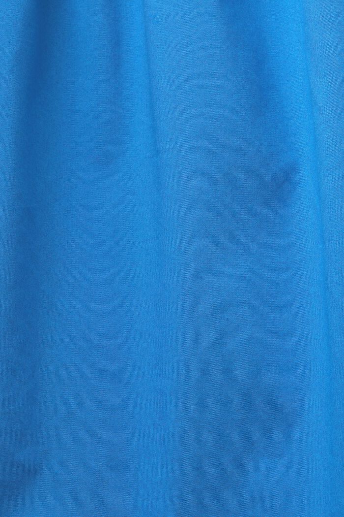 Off-shoulder poplin blouse, BRIGHT BLUE, detail image number 6