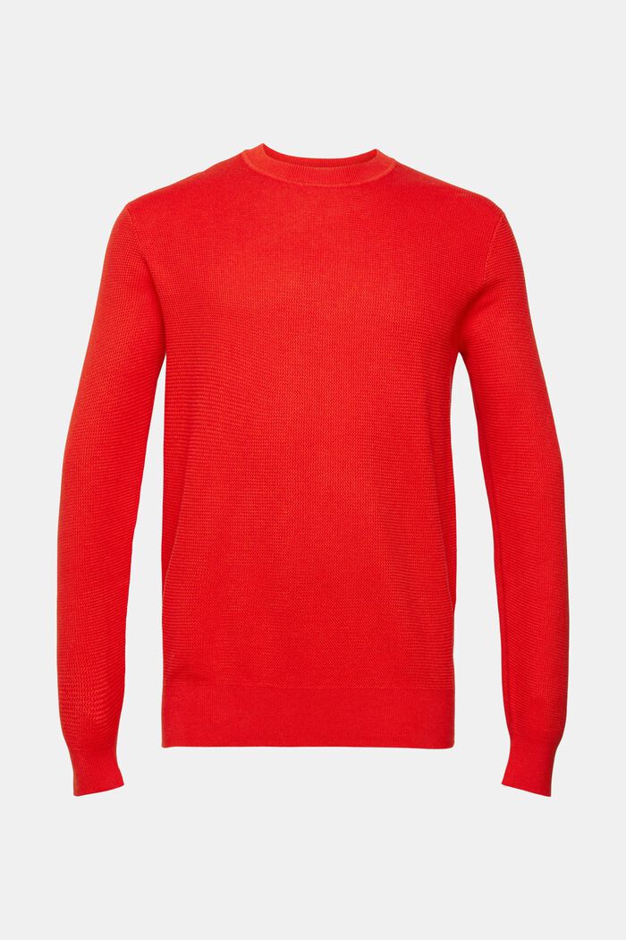 Knitted jumper, RED, detail image number 2