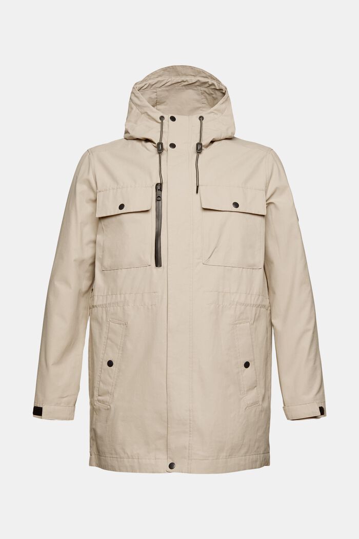 Outdoor jacket, LIGHT BEIGE, detail image number 7
