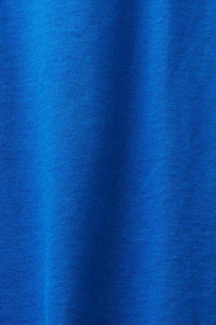 Organic Cotton Longsleeve Top, BRIGHT BLUE, detail image number 5