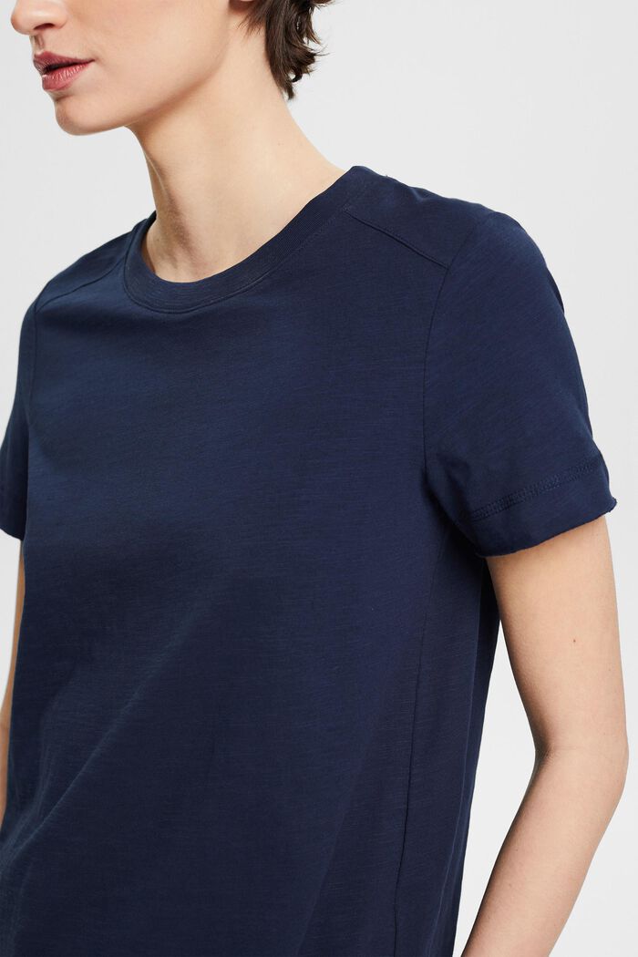 T-shirt made of 100% organic cotton, NAVY, detail image number 0