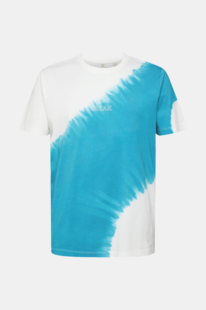 Jersey T-shirt with a batik dye