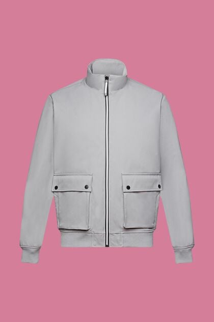 Herringbone softshell jacket