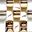 Two-Tone Stainless Steel Watch, GOLD, swatch