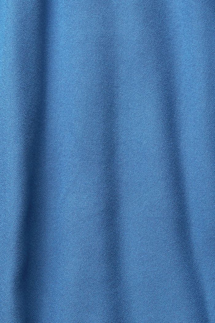 Flowing blouse, LENZING™ ECOVERO™, BLUE, detail image number 1