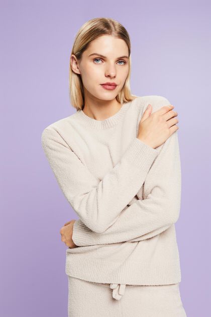 Fuzzy Loungewear Sweater