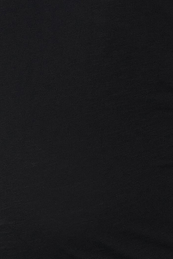 MATERNITY Short-Sleeve T-Shirt, DEEP BLACK, detail image number 3