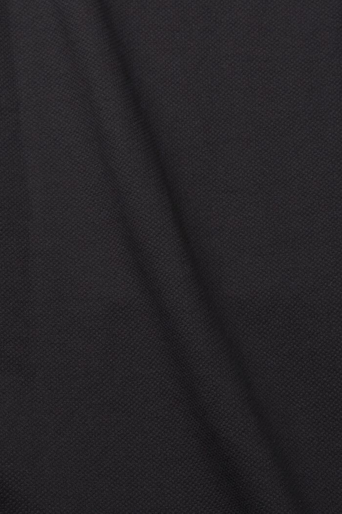 Textured sweatshirt, BLACK, detail image number 5