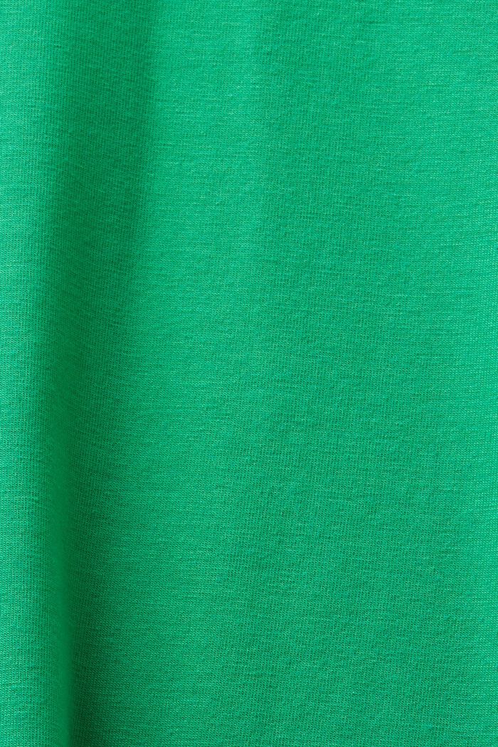 Jersey Longsleeve Top, GREEN, detail image number 6