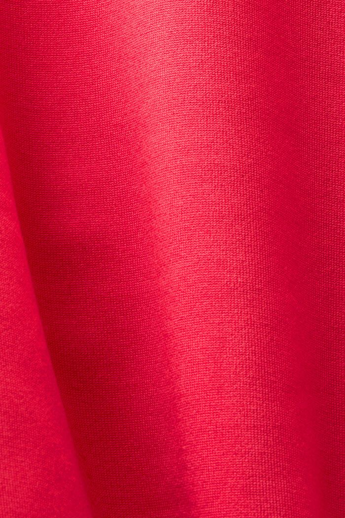 Insulated Zipper Hoodie, RED, detail image number 5