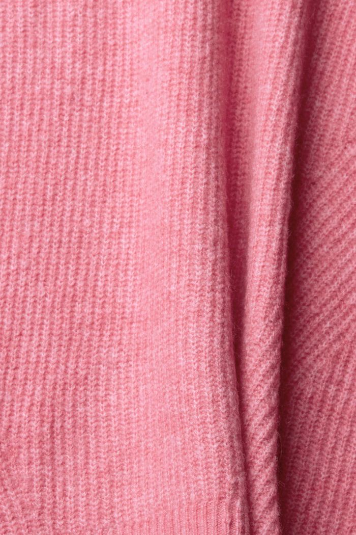 CURVY knitted wool blend jumper, PINK, detail image number 1