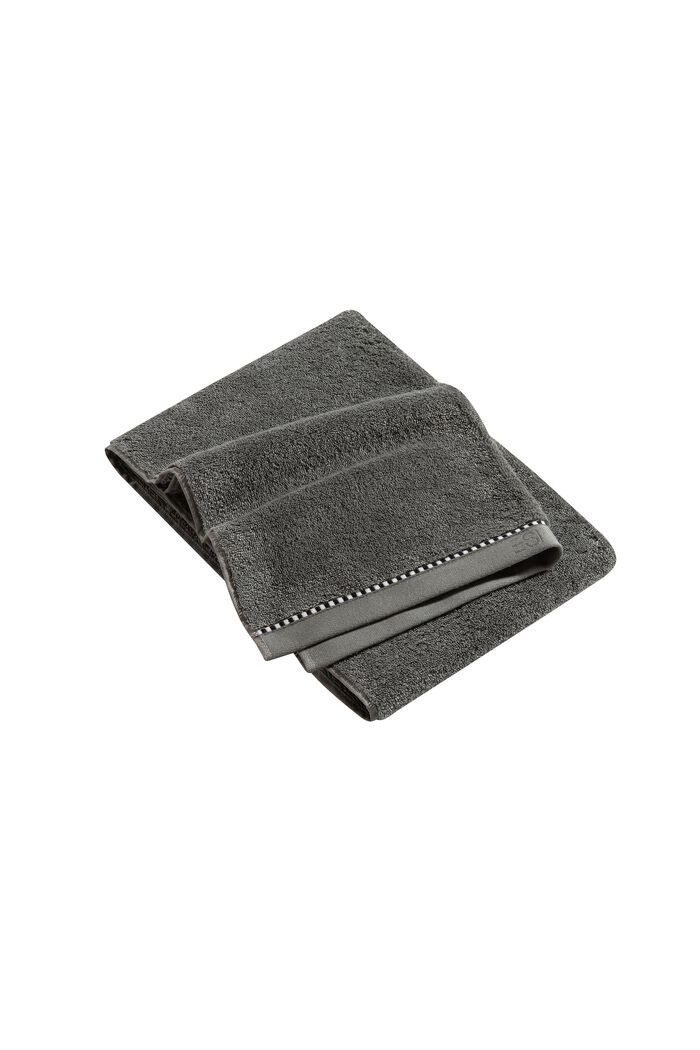 With TENCEL™: terry cloth towel collection, ANTHRACITE, detail image number 3