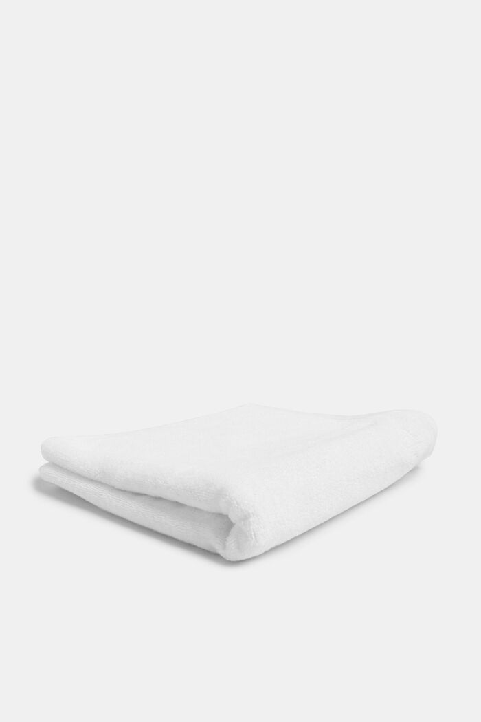 Terry cloth towel collection, WHITE, detail image number 2