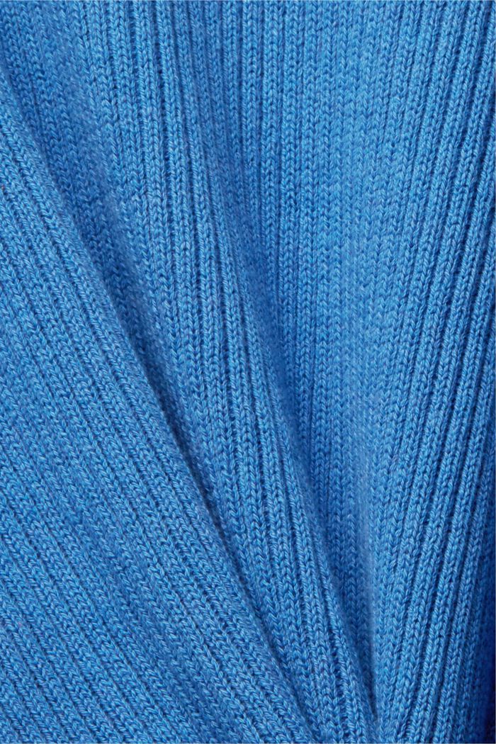 Knitted Cardigan, BLUE, detail image number 1