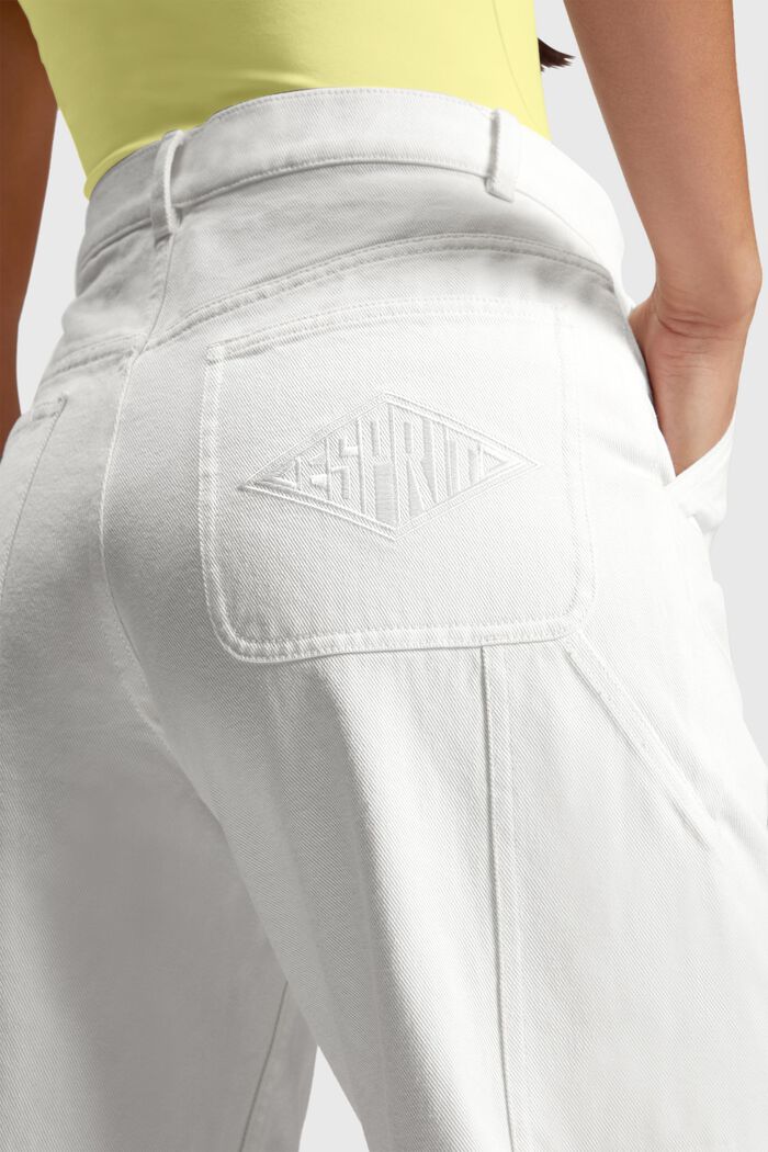 Cargo trousers, WHITE, detail image number 3