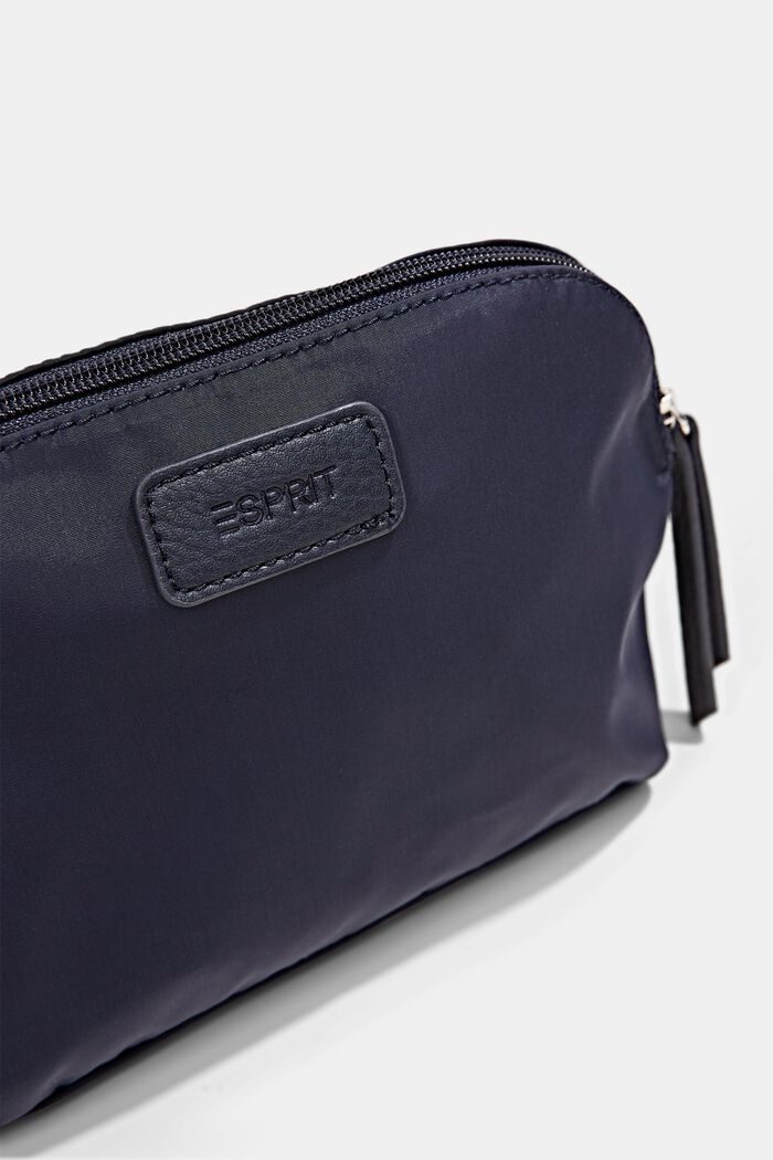 Recycled: nylon cosmetic bag, NAVY, detail image number 1
