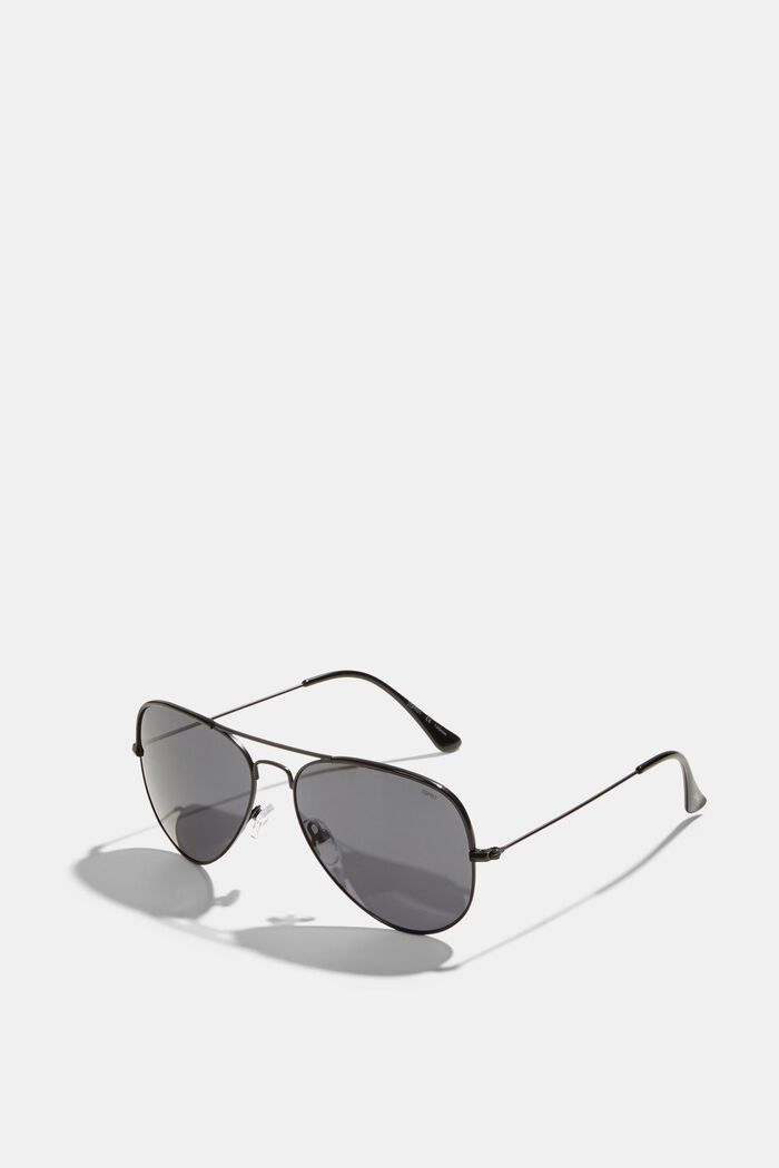 Unisex aviator sunglasses, BLACK, detail image number 1