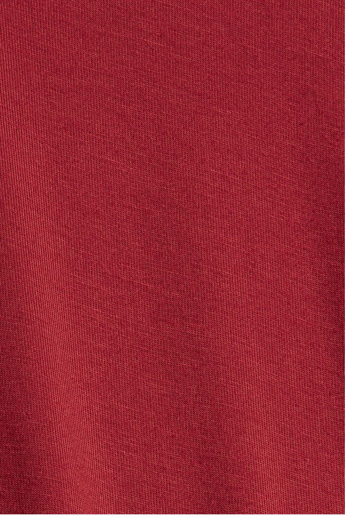 Jersey nightshirt made of LENZING™ ECOVERO™, CHERRY RED, detail image number 4