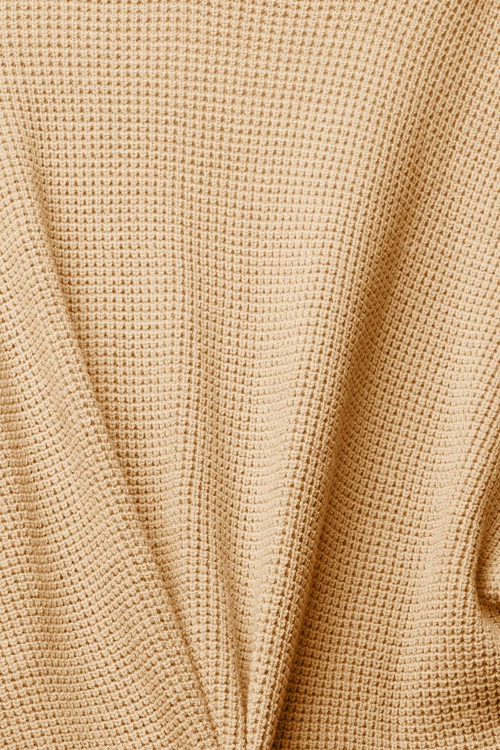 Open knitted Cardigan, CREAM BEIGE, detail image number 1