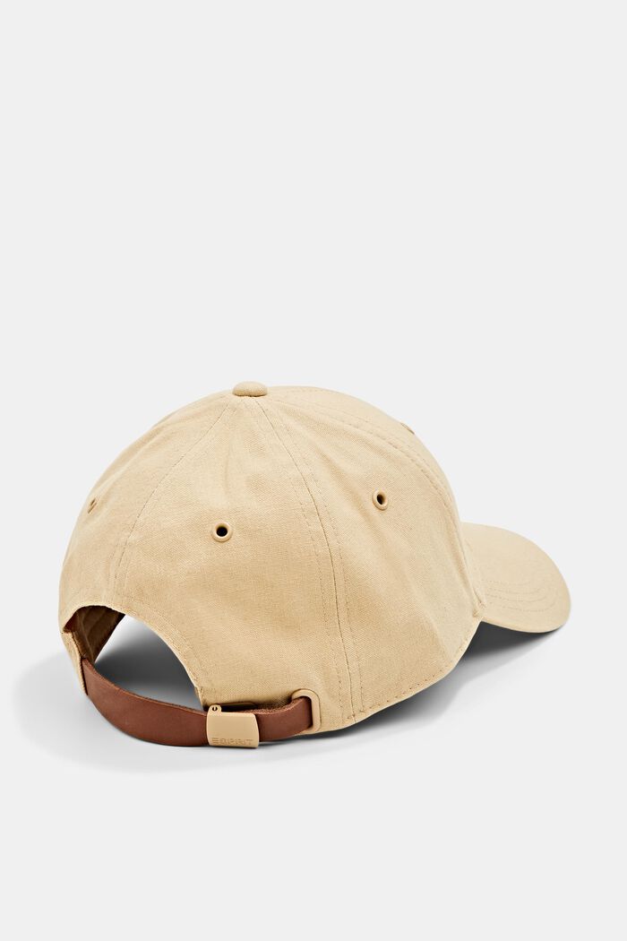Cotton baseball cap, SAND, detail image number 3