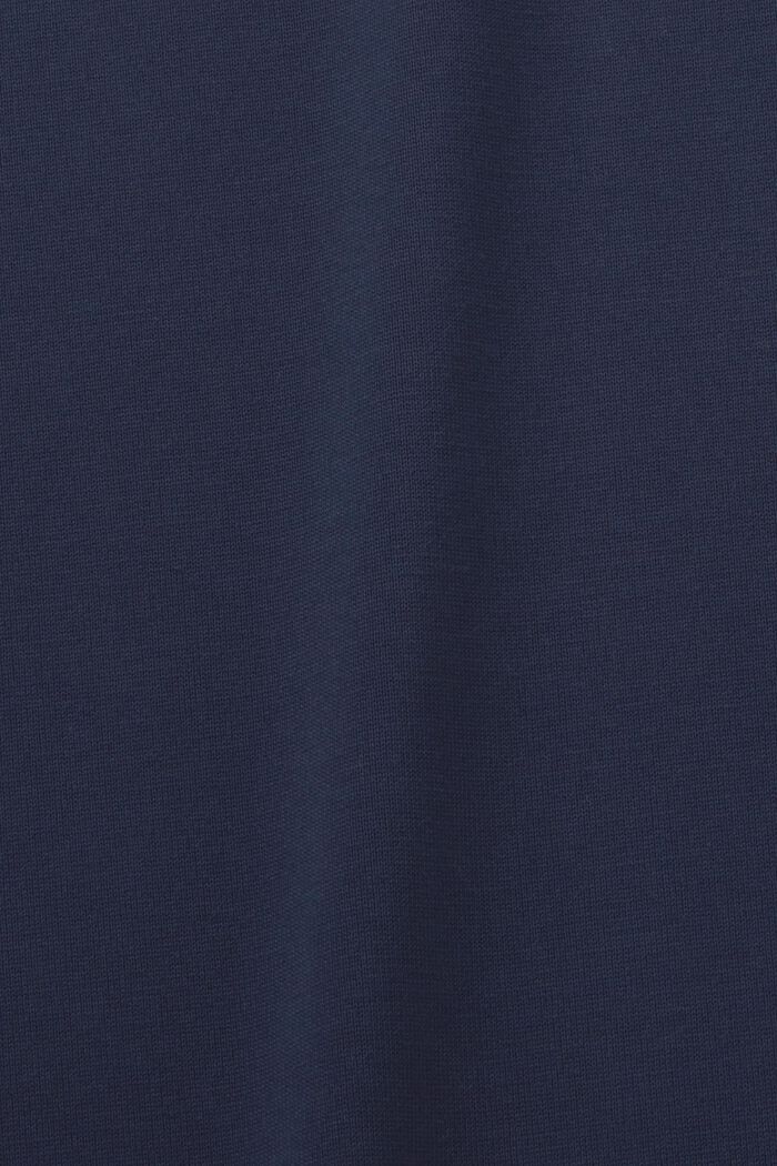 Jersey top with a soft touch, NAVY, detail image number 5