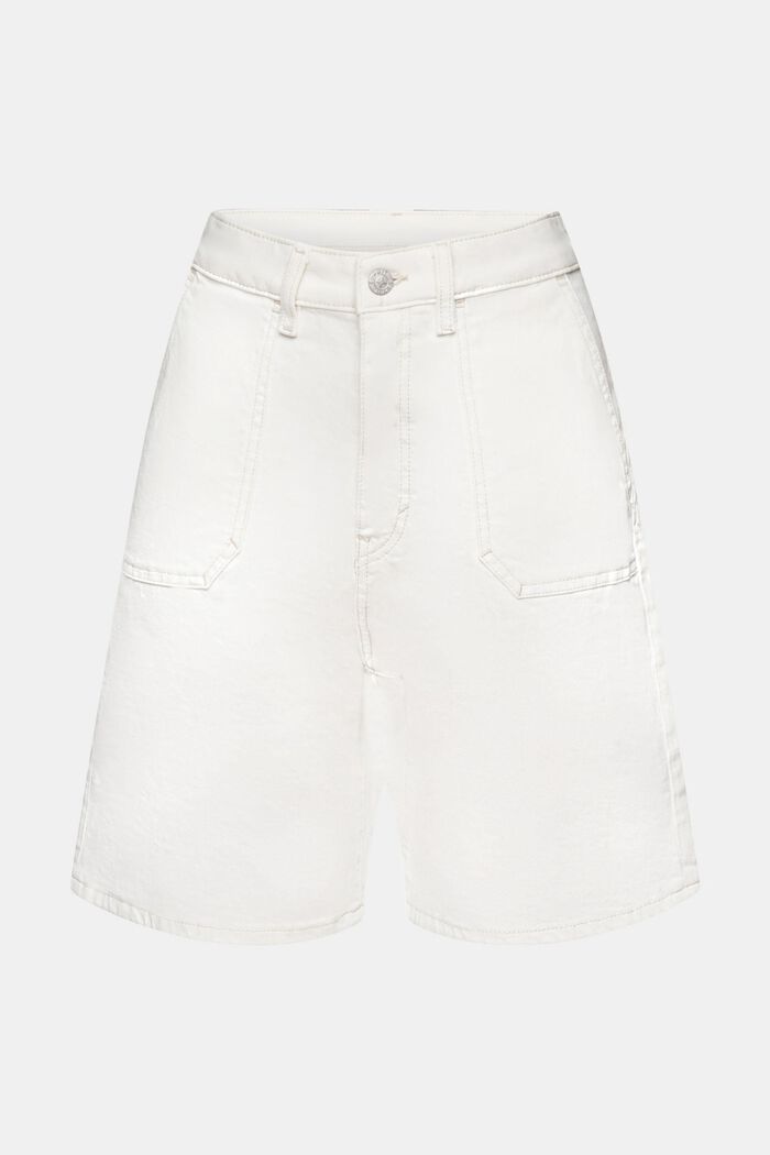 High-rise shorts, OFF WHITE, detail image number 7