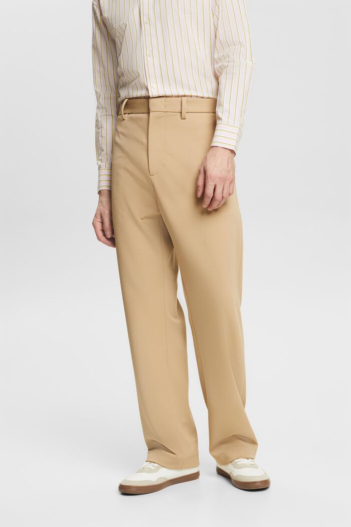 Twill Pant, BEIGE, detail image number 0