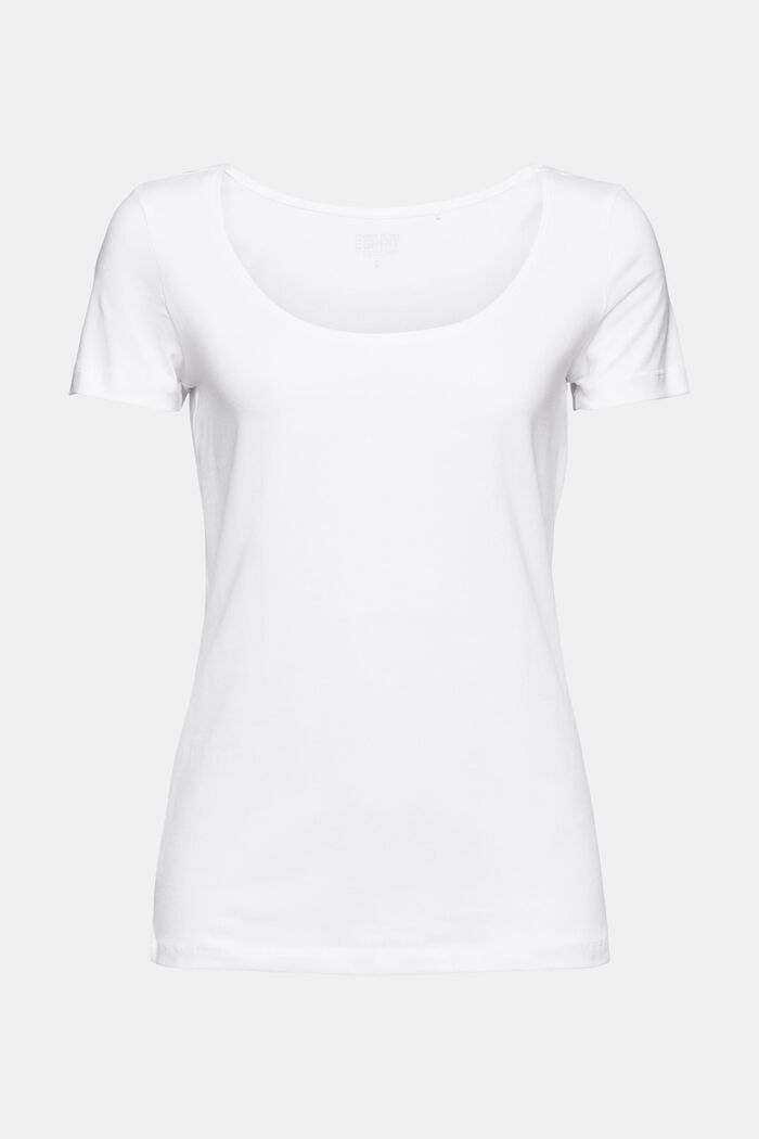 Plain T-shirt made of organic cotton