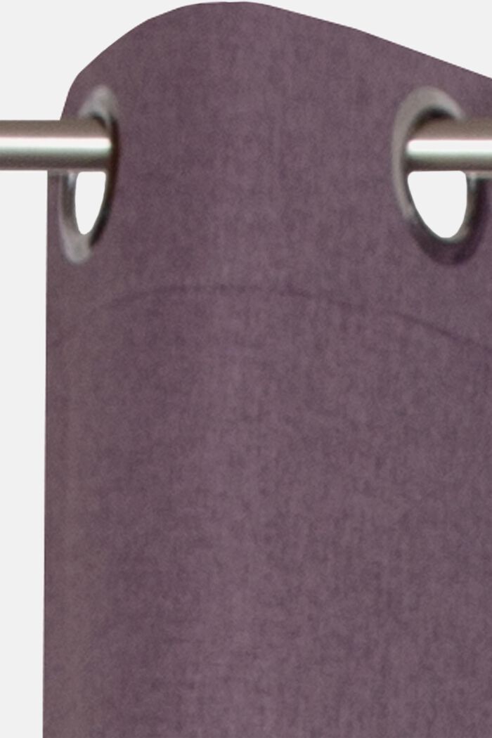 Curtains with rings, LILAC, detail image number 1