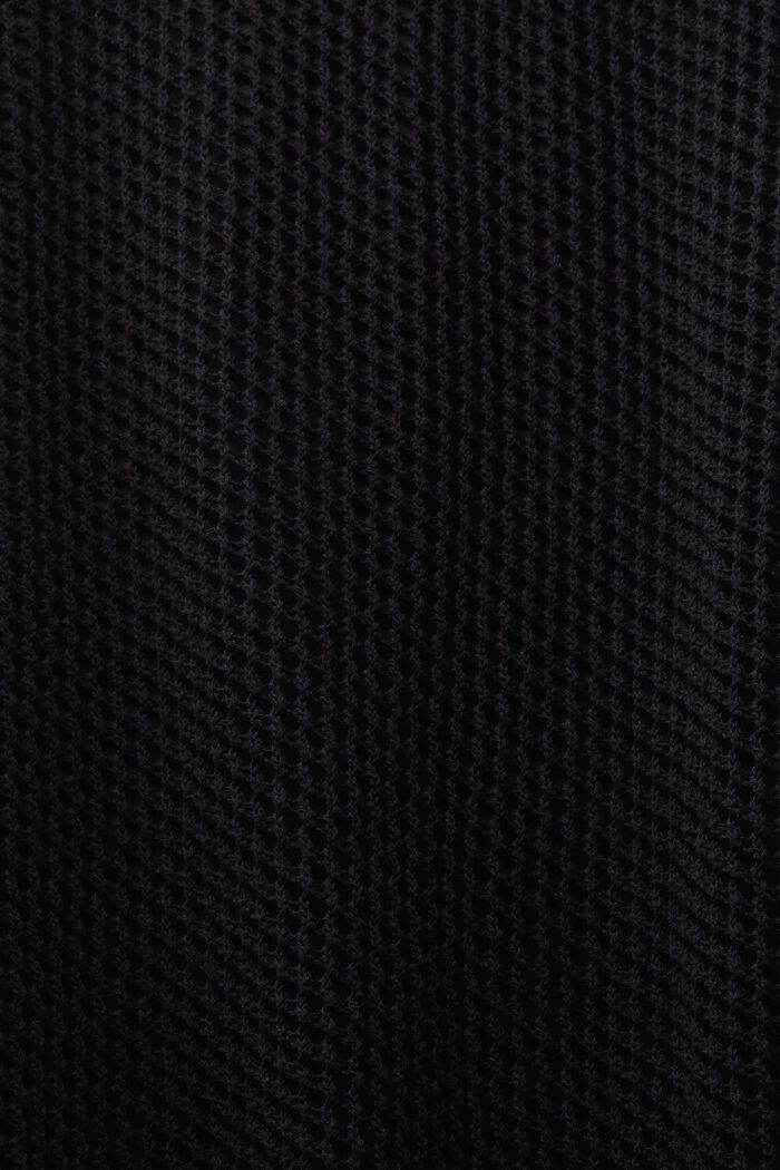Mesh Pencil Midi Skirt, BLACK, detail image number 4