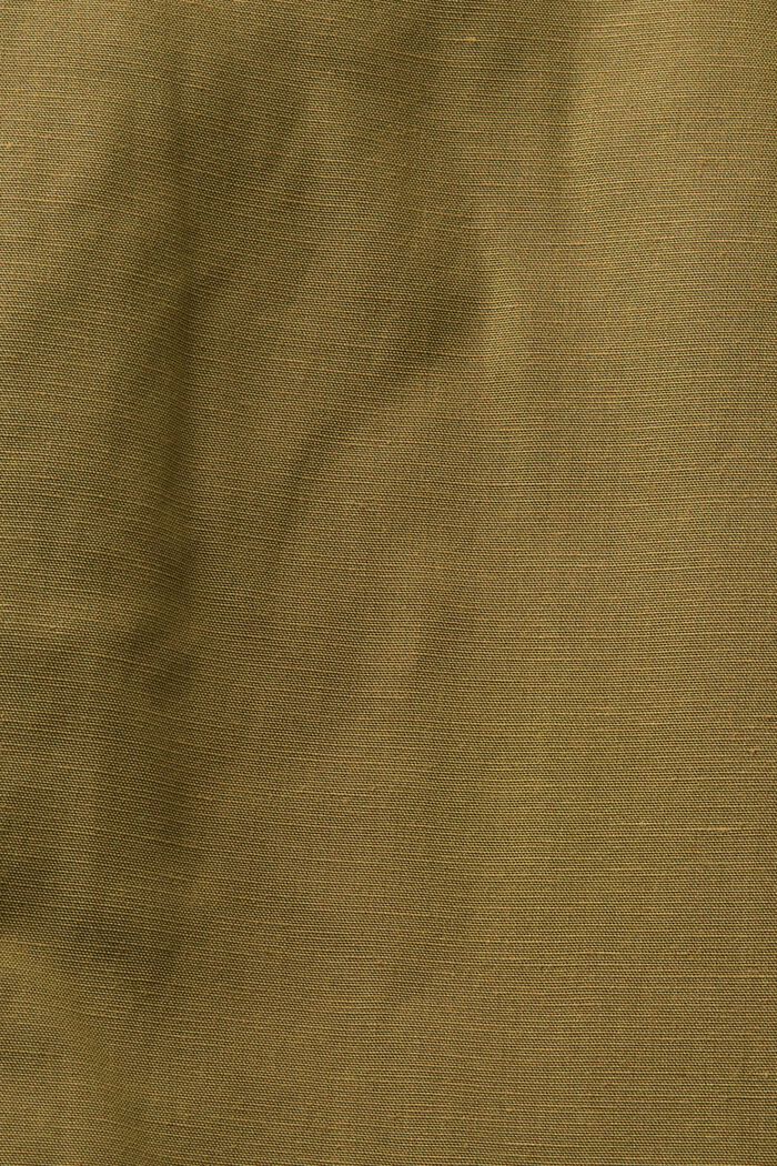 Mix and Match Single-Breasted Blazer, KHAKI GREEN, detail image number 5