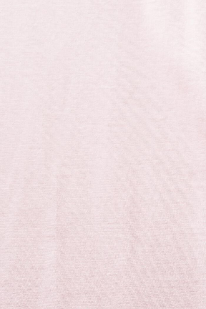 Organic Cotton Jersey T-Shirt, PASTEL PINK, detail image number 5