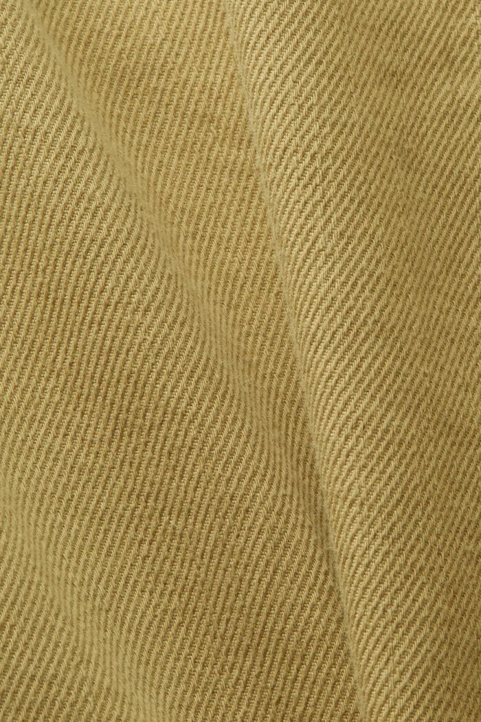 Boxy twill jacket, PISTACHIO GREEN, detail image number 5
