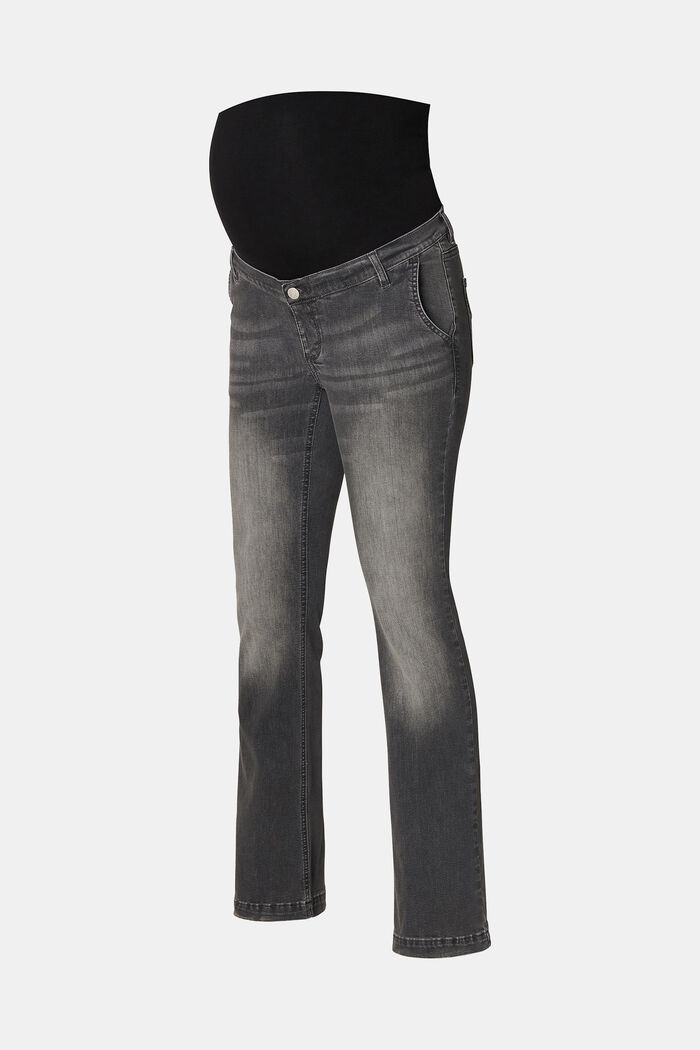 MATERNITY Bootcut Jeans, BLACK DARK WASHED, detail image number 5